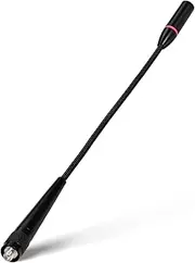 [Superbat] SMA High Gain 3.5dBi Ham Radio Antenna Dual Band V/U 144/430MHz Amateur Radio Antenna Goose Tube Tactical Gain Antenna Compatible with BaoFeng Kenwood Woodun HYT UV-5R