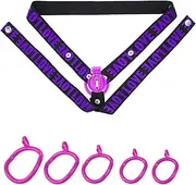 SM Men Beginner Cage Chastity Lock with Chastity Belt Bird Cage Chastity Device Adult Game Sex Toys Cock Cage Penis Cage Sissy Inverted Chastity Rooster Cage to Prevent Erection Bondage for Lovers