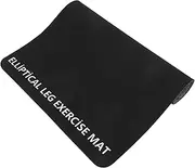 Toddmomy Treadmill Pad Anti-Vibration Pad Noise-reducing Floor Mat Home Gym Office Black
