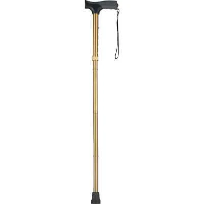 CVS Health Gel Grip Folding Cane, Max Weight Cap 300 lbs(136 kg) No Box