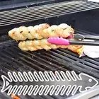 Barbecue Skewer Wide Application Compact Sturdy Rust-proof Kabob Skewer Simple