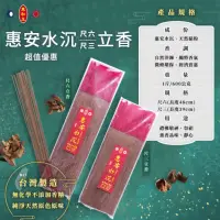 在飛比找momo購物網優惠-【東和玉】惠安水沉香 尺六 尺三立香 一斤裝(無香精無添加化