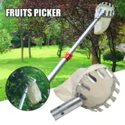 Metal Fruit Picker Orchard Gardening Peach Apple High Tree Picking Tools Catcher