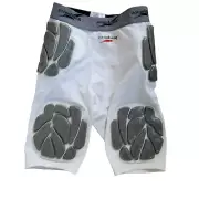 Zoombang Compression Short Youth X-Large Hip and Thigh Protection White