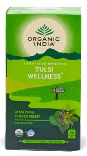 Organic India Tulsi Wellness Tea | 25 tea bags
