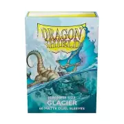 Dragon Shield 60 Japanese Deck Small Card Sleeves Dual Matte Glacier Yugioh