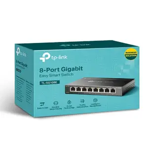 【限量優惠】TP-Link TL-SG108E 8埠 SG105E Gigabit簡易智慧型網路交換器 SG108E