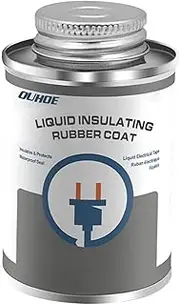 Homyl 125ML Liquid Insulation Electrical Paste Tape, Anti-UV Fast Dry Insulating Electronic Sealant, Waterproof, for Outdoor