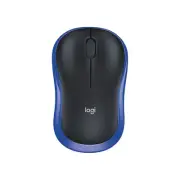 Logitech Wireless Mouse M185 - Blue, Comfortable, compact, and easy to use