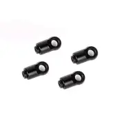 Louise R/C - Strong Ball End 4.8mm (4pcs), Fits LDX Drift & LRX Rally