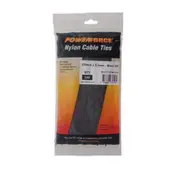 Powerforce POWCT1503BK-100 UV Resistant - Nylon 6/6 Cable Tie - 150mm x 3.6mm - [POWCT1503BK-100]