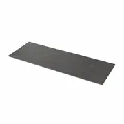 MÖCKLARP custom made worktop, matt black/brown stone effect/high pressure porcelain, 1 m²x2.0 cm