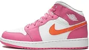Air Jordan 1 Mid 'Pinksicle Safety Orange' GS (2022)