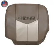 2005 2006 GMC Sierra 1500 Denali -Passenger Bottom Leather Seat Cover 2 Tone Tan