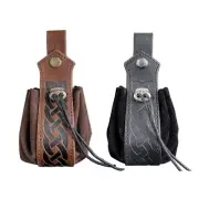 Multipurpose Drawstring Style-Dice Bag Medieval Belt Bag for Unisex
