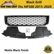 Grill Black Edition Mesh Style Fits Nissan Navara NP300 D23 2015 - 2020 (for: Nissan)