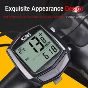Wired Bike Bicycle Computer LCD Speedometer Odometer Speedo WaterproofUSN