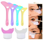 7pcs Silicone Eyeliner Stencils Wing Tips Marscara Drawing Lipstick Wearing Aid