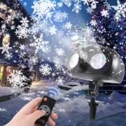 Proyector Luces Navideñas Xmas Decoracion De Navidad Proyector de copos de nieve
