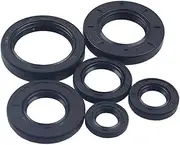 6Pcs Motorcycle Front Fork Oil Seal Dust Seal for YFS200 Blaster/YFS200SE Blaster Special Edition