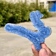 41G Natural Blue Coral Reef Cluster Marine Mineral Crystal Specimen