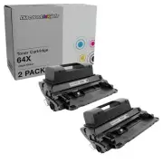 2PK CC364X 64X for HP BLACK HY Toner Cartridge LaserJet P4015tn P4015tn P4515xm