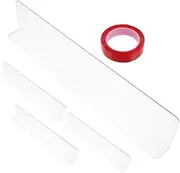 FIXOSHEE 3pcs Transparent Windowsill Protector for Pets Scratch-Resistant Cover for Dogs Cats Material Easy to Clean Non-Magnetic Design Prevents Damage from Claws and Chewing