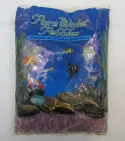 5 LBS Dark Purple Fish Tank Aquarium Pond Plant Substrate Gravel Pet Store Stock