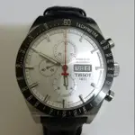 TISSOT PRS 516 三眼計時 機械錶 (黑帶) 45MM