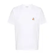 [Maison Kitsuné] Maison Kitsuné Speedy Fox Cotton T-shirt S WHITE