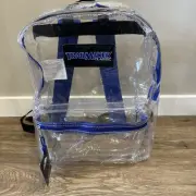 Trailmaker Classic Clear Backpack Blue Concerts Sporting Events NWT NEW