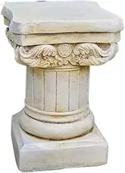 Roman Pillars Decor Roman Pillars Outdoor Decorative Ornaments Indoor European Vintage Display Pedestal Column Plant Stand Garden Plinth