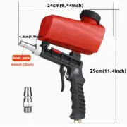 Air Sandblasting Gun Portable Hand Held Sand Blaster Pneumatic Shot Blast Tool