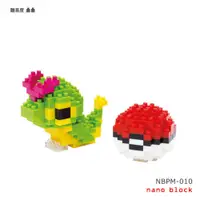 在飛比找PChome24h購物優惠-【Nanoblock 迷你積木】NBPM-010 綠毛蟲&寶