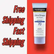 Neutropenia Ultra Sheer Dry-Touch Water Resistant Non-Greasy Sunscreen Lotion