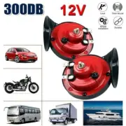300db car horn [2-pack], car and train horn replacement electronic parts