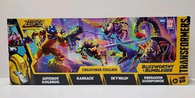 TRANSFORMERS LEGACY CREATURES COLLIDE BUZZWORTHY BUMBLEBEE