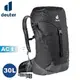 【Deuter 德國 AC LITE 30L 網架直立式透氣背包《黑》】3421021/輕量後背包/登山包/戶外旅遊