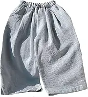 [Generic] High Waist Shorts for Grils Trendy Comfy Fashion Leisure Style Comfortable Soft Fit Elasticity Cute Toddler Trousers