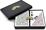 Copag Bridge Size Jumbo Index 1546 Playing Cards (Green Burgundy Setup)