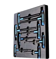 icon professional hex key set metric