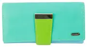 Franco Bonini - 4207 Ladies Large Leather Wallet - Pastel Multi