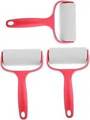 SAFIGLE 3pcs Nail Art Cleaner Nail Art Stamper Nail Stamping Image Remover Nail Art Tool Nail Stamping Scraper Cleaner Stamping Tool Cleaning Nail Cleaning Tools Stamp Nail Tool Pink