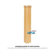 50x Square Tube Mailing Box 1.0M 100 x 100 x 1000mm Long Shipping Carton