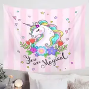 You are Magical Girly Unicorn Tapestry