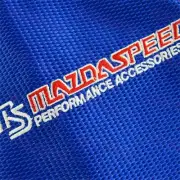 Shift Boot Cover For MT/AT Shift knob Blue Racing Fabric for Mazda MS MAZDASPEED