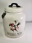 Rae Dunn Disney Pixar the Incredibles INCREDIBLE MOM Canister Cookie Jar