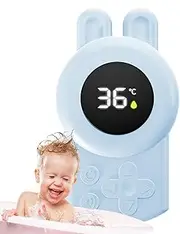 Baby Bath Temperature Monitor,Water Proof Digital Water Temperature Gauge | Upgraded Sensor, Fast Reading Bathtub Pool, Bath Tube Floating Toy