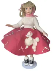 Once Upon a Time Porcelain Ballerina Doll by Judy Belle Danbury Mint