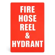 Fire Hose Reel & Hydrant Location Sign - Medium